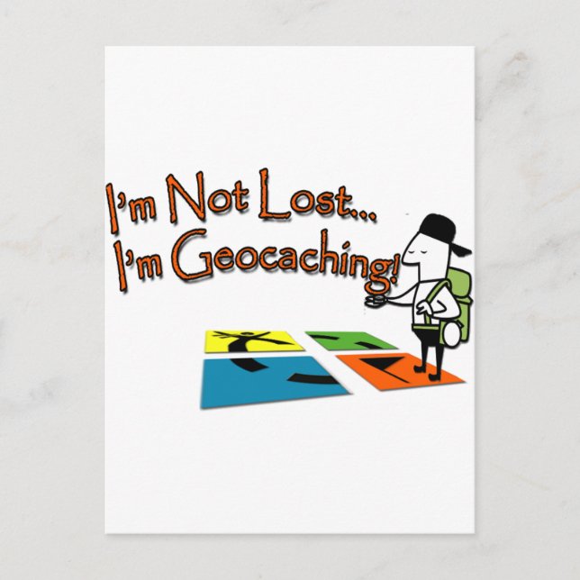 Geocahing Postcard (Front)