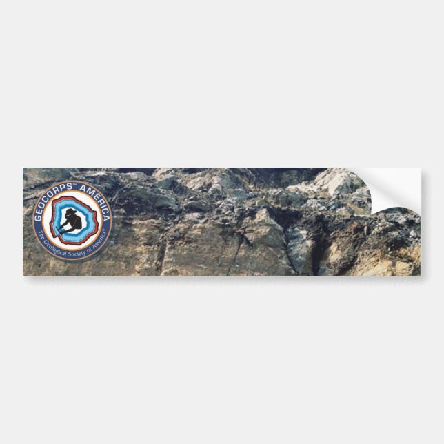 GeoCorps America - Geology Bumper Sticker (Front)