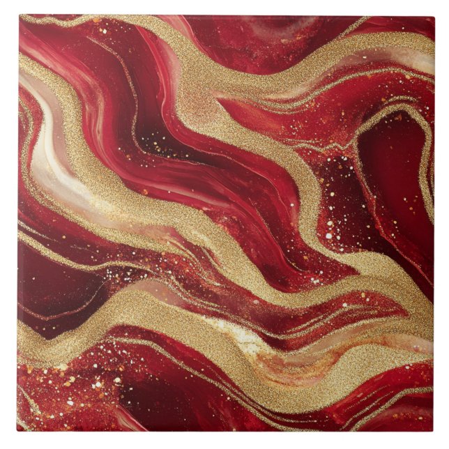 Geode Ceramic Tile (Front)