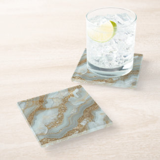 Geode Christmas Coaster
