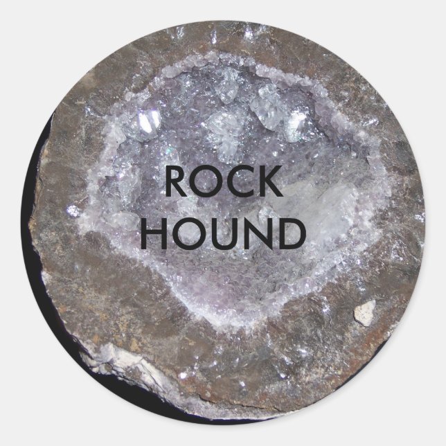 geode classic round sticker (Front)