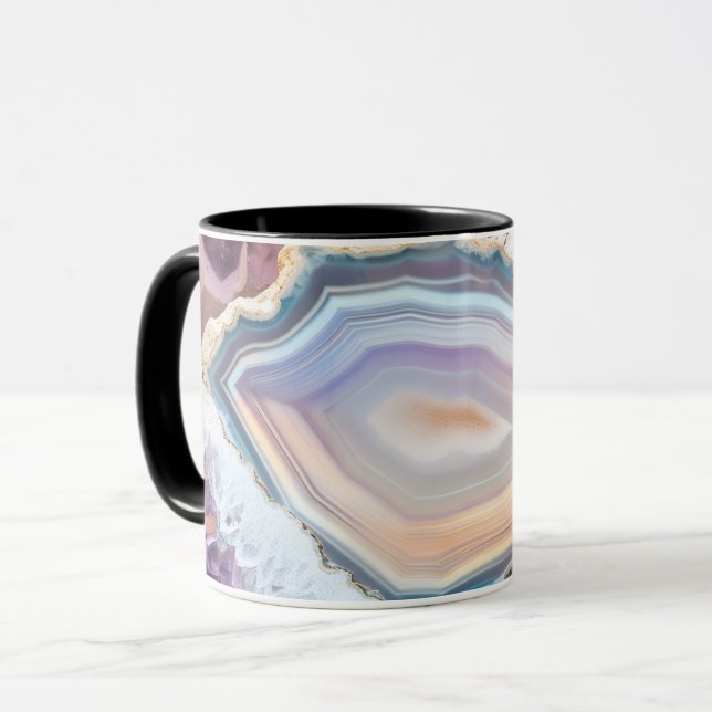 Geode Crystal | Crystal Photo Coffee Mug (Front Left)