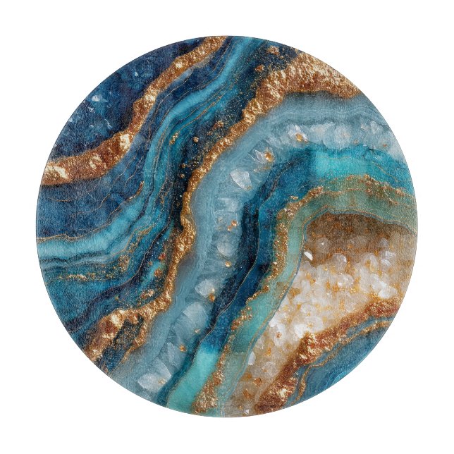 Geode Cutting Board (Front)