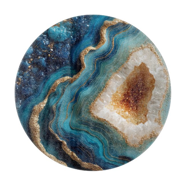 Geode Cutting Board (Front)