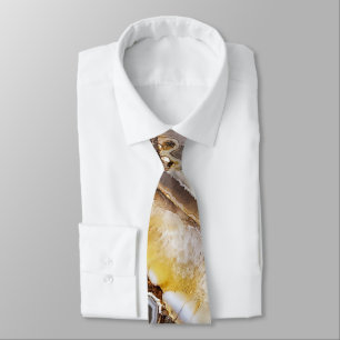 Geode Rock Design Tie