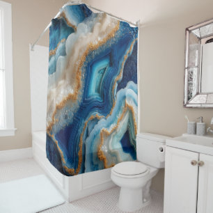 Geode Shower Curtain