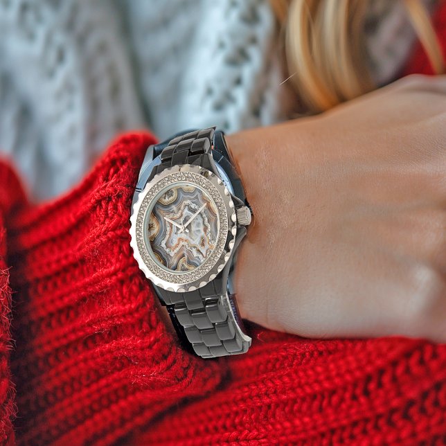 Geode White Crystals Quartz Pretty Watch (Creator Uploaded)