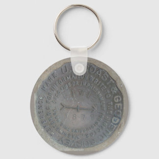 geodetic-survey-marker key ring