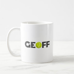Geoff Tennis Coffee Mug