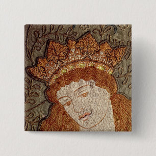 Geoffrey Chaucer's 'Legend of Good Women' 15 Cm Square Badge