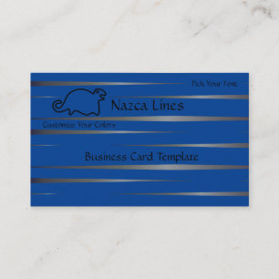 Geoglyph Animal Logo Seal Business Card