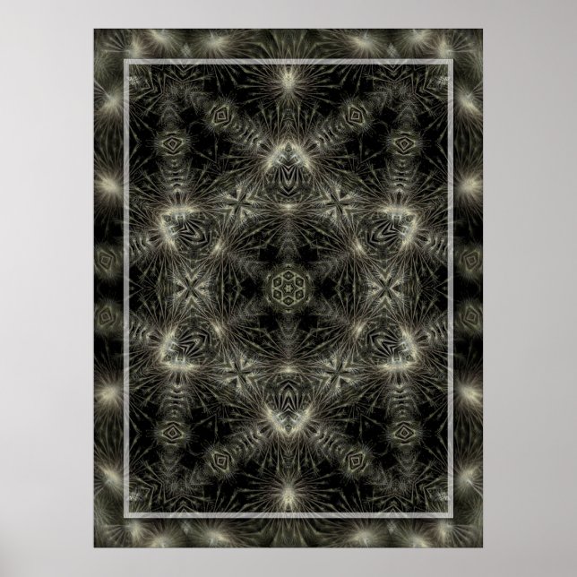 GEOGOTH STAR POSTER (Front)