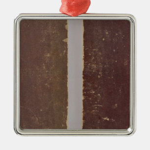 Geographic Atlas Metal Tree Decoration