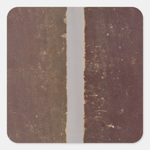 Geographic Atlas Square Sticker