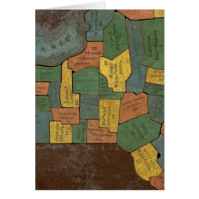 Geographical Analysis of the State of New York (Front)