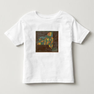 Geographical Analysis of the State of New York Toddler T-Shirt