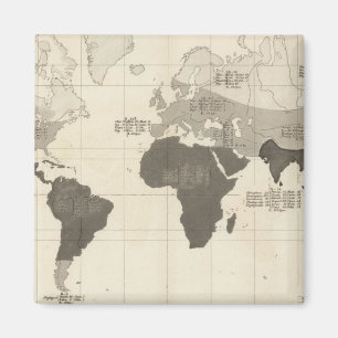 Geographical Distribution of Vegetation Magnet