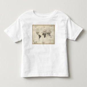 Geographical Distribution of Vegetation Toddler T-Shirt
