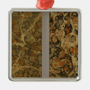 Geographical Exercises Metal Ornament