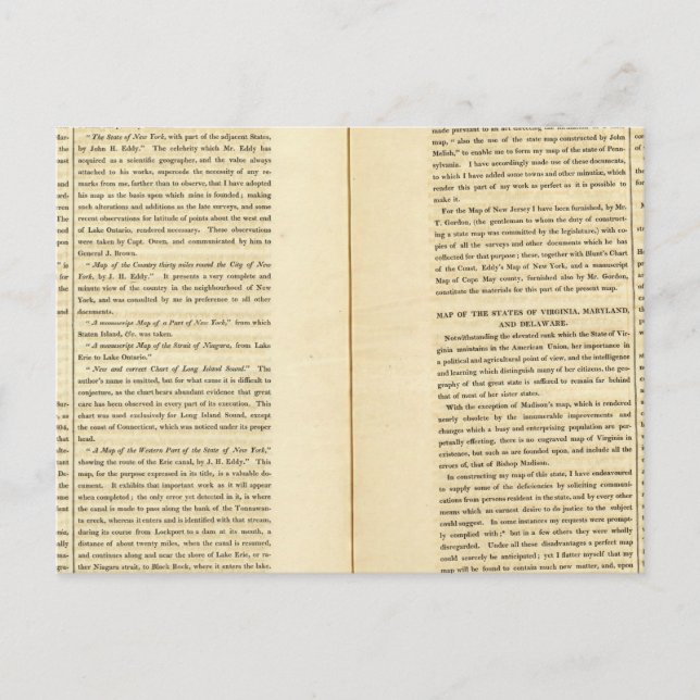 Geographical Memoir 2 Postcard (Front)