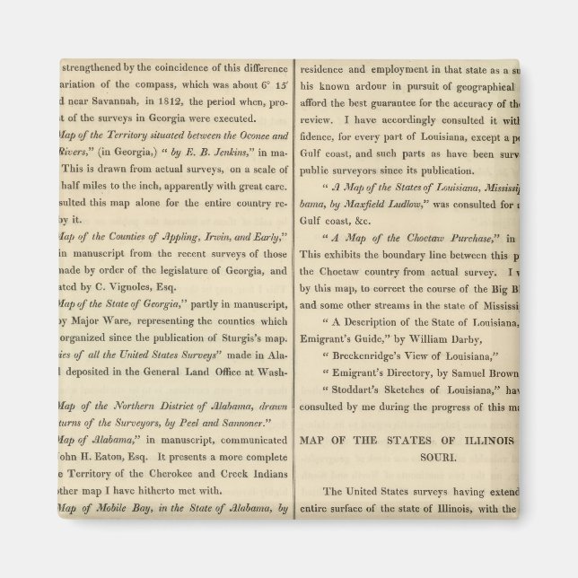 Geographical Memoir continued Magnet (Front)