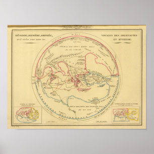 Geographie des Grecs Primitive Poster