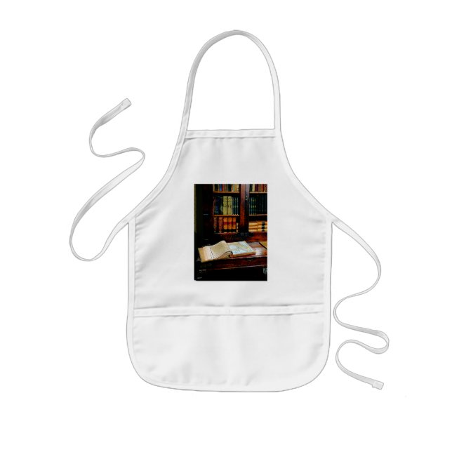 Geography Book Kids Apron (Front)