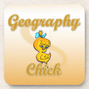 Geography Chick Coaster