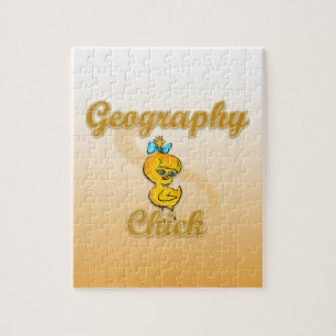 Geography Chick Jigsaw Puzzle