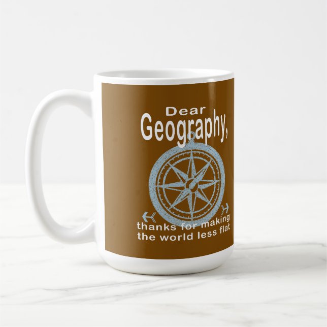 Geography Coffee Mug (Left)