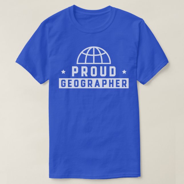 Geography Geographer 6  T-Shirt (Design Front)