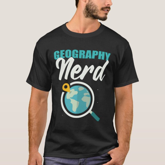 Geography Nerd Archaeologist T-Shirt (Front)