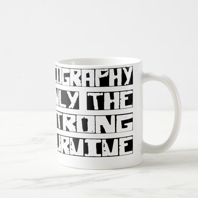 Geography Survive Coffee Mug (Right)