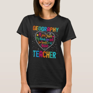 Geography Teacher Appreciation Week Back to School T-Shirt