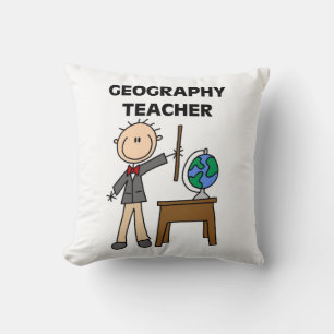 Geography Teacher Cushion