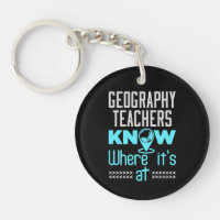 Geography Teachers Know Where It's At