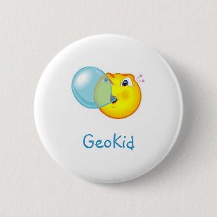 GeoKid Bubblegum Geocaching Swag Pin