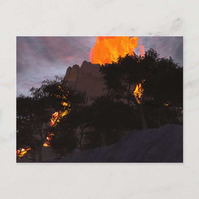 Geologic Activity Postcard (Front)