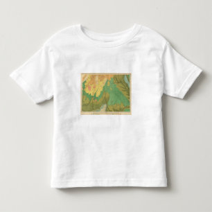 Geologic Map Of The Mesozoic Terraces Toddler T-Shirt