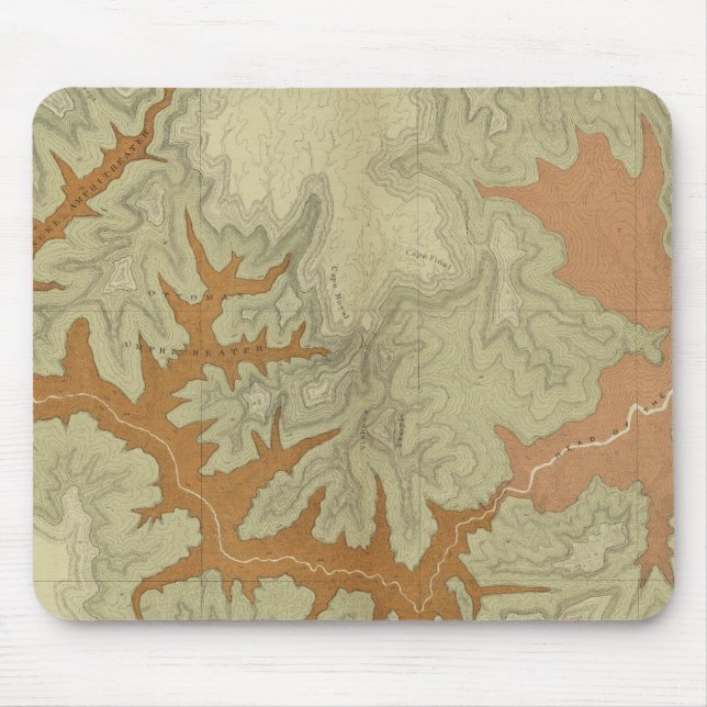 Geologic Map Of The Southern 2 Mouse Pad (Front)