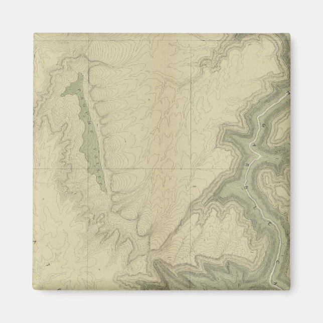 Geologic Map Of The Southern 3 Magnet (Front)