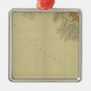 Geologic Map Of The Southern Metal Ornament