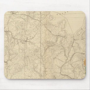 Geologic Map Showing The South Western Portion Mouse Pad