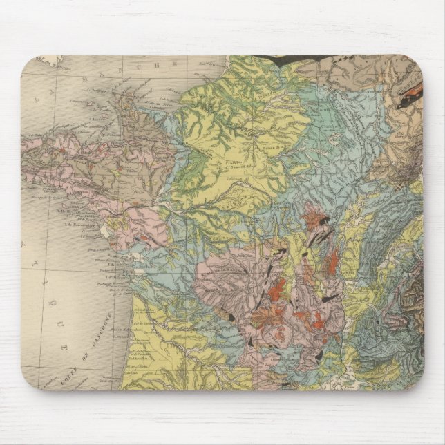 Geological France Mouse Pad (Front)