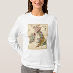 Geological map, British Isles T-Shirt