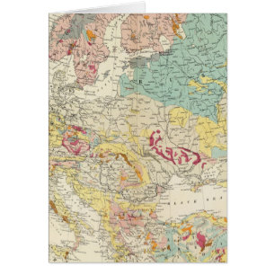 Geological map Europe