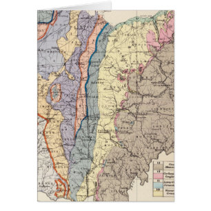 Geological map of Ohio