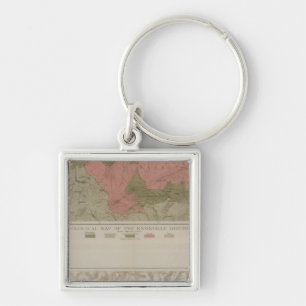 Geological Map of the Knoxville District Key Ring