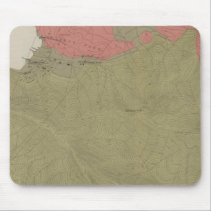 Geological Map of the Sulphur Bank District Mouse Pad