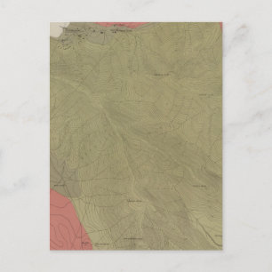 Geological Map of the Sulphur Bank District Postcard